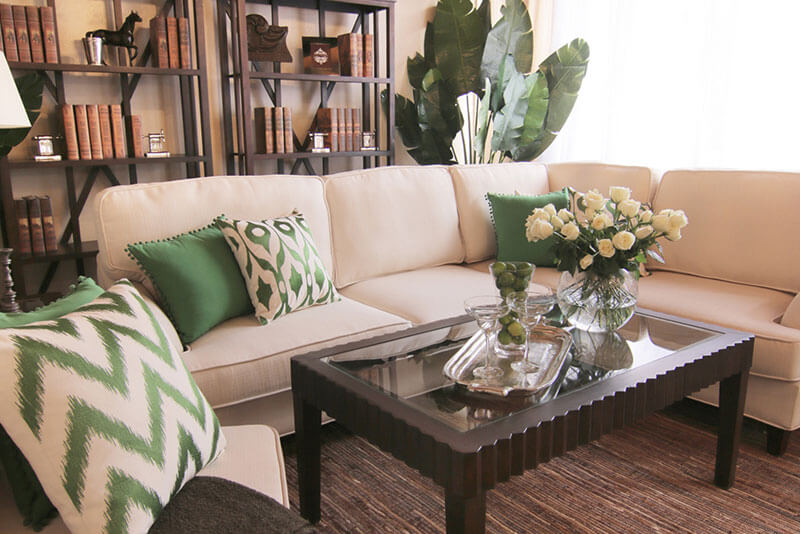 Natural Green Room